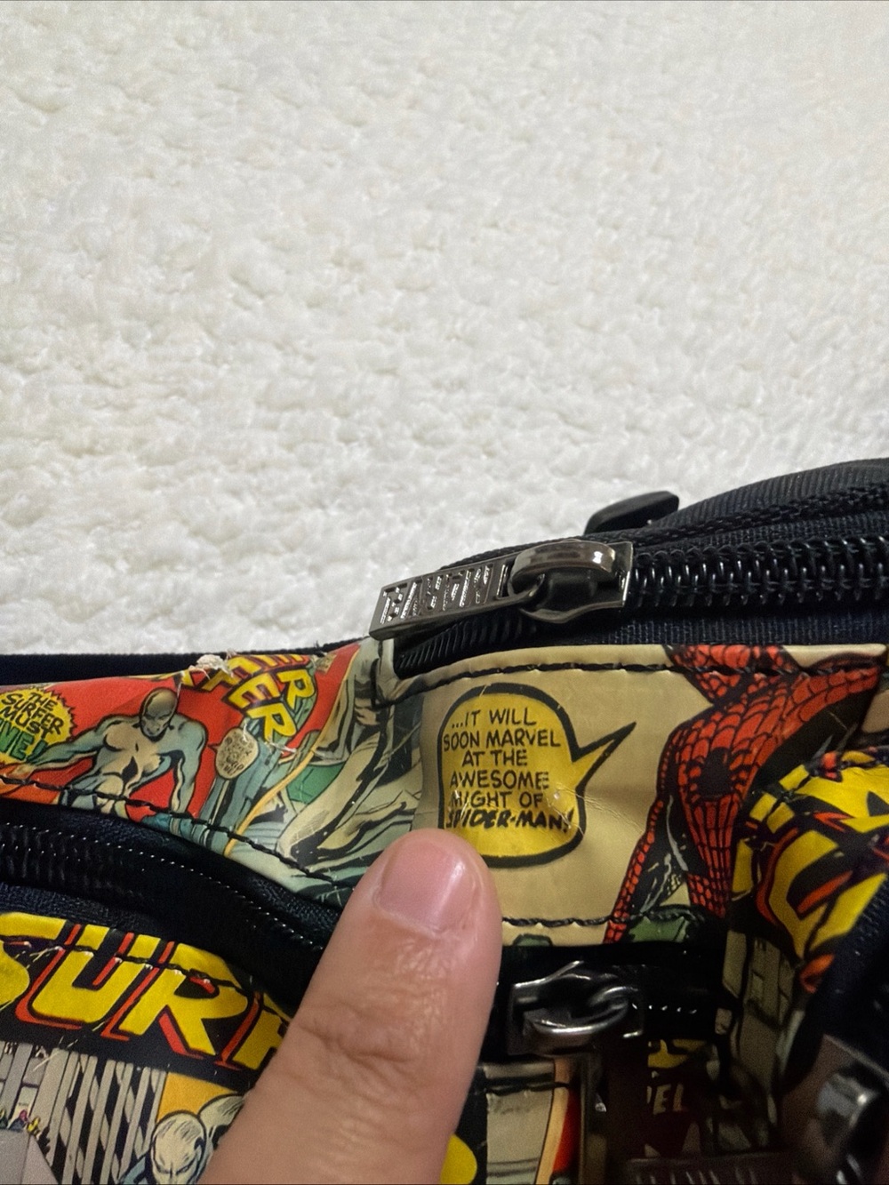 Marvel Comics Fanny Pack Spider-Man X-men Hulk - Picture 14 of 15
